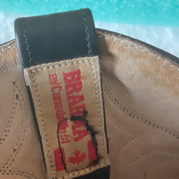 Brahma Black Western Cowboy Boots - Picture 8 of 8